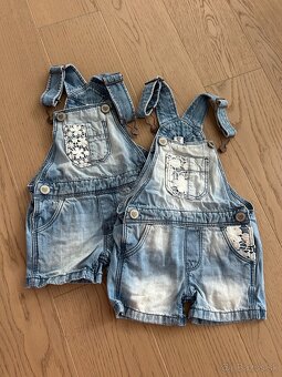 veľký balík letného oblečenia pre dvojičky 74-80 - 12