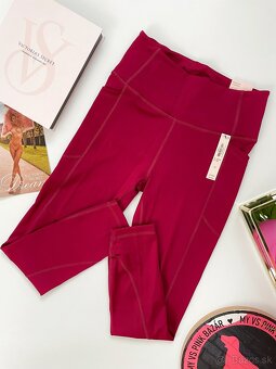 Victoria’s Secret bordove leginy S - 12