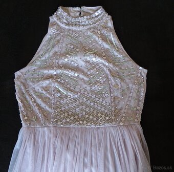 Spoločenské šaty Lace & Beads, veľ.M - 12