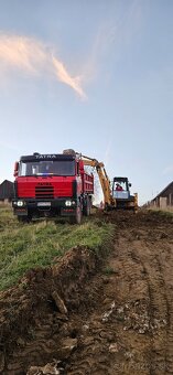 Dovoz sypkých materiálov vozidlom tatra 815,zemné a výkopové - 12