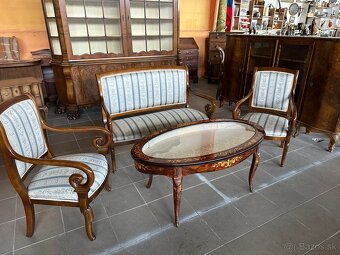Sedenie - sofa + 2 kreslá - 12