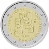 2€ Estonsko 2024 - nevädza poľná - 12