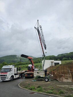 Predám Samo Skládací stavebný Žeriav Cattaneo CM 61B - 12