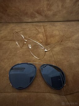 Linda Farrow Aviator slnečné okuliare - 12
