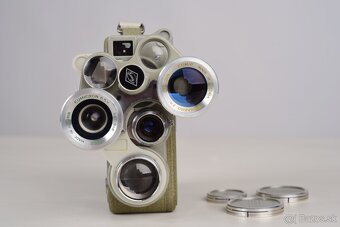 EUMIG 8mm kamera s revolverovou hlavou - 12