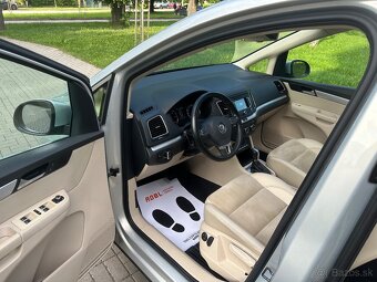 Vw Sharan 2,0Tdi-140Ps Dsg,Model-2013 Highline-Full - 12