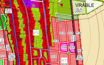 Vráble - 1421 m2 STAVEBNÝ pozemok - 12