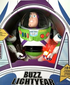 Buzz Lightyear TOY STORY original Disney, interaktívny - 12
