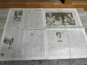 ORIGINÁL "Daily Mail" zo dňa 3.júna 1953,britský denník,deň - 12