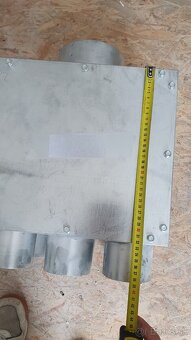Boxy na rozvod vzduchotechniky 2ks, 1 vstup 6 výstupov - 12