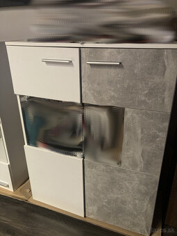 Obývacia Stena "Vulcan" s LED svetlom + stolík - ZLOŽENÉ - 12