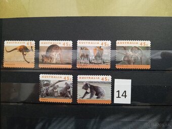 Poštové známky č.469 - OCEÁNIA - 20 sérií - 12