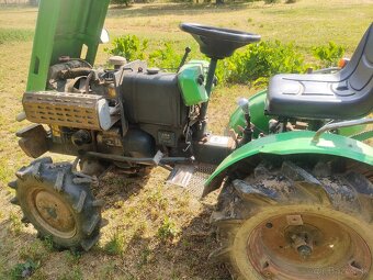 Kubota b 7000 4/4 + rotavátor - 12