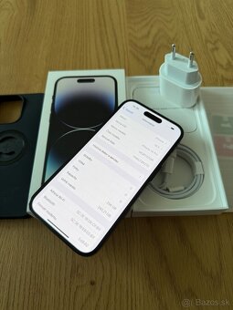 iPhone 14 Pro 256 gb Space Black v záruke + príslušenstvo - 12