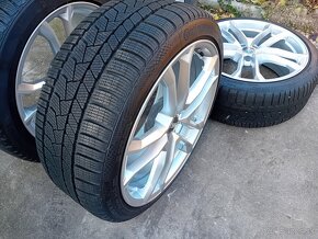 19" ALU 5x112 or AUDI R8 dvojrozmer, zimné pneu ako nove TO - 12