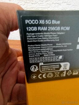Xiaomi Poco X6 5 g - 12