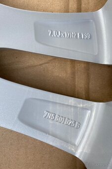 ✅ R17 ®️ Originál Seat 5x112 7J ET39 ✅ VW Škoda Seat - 12