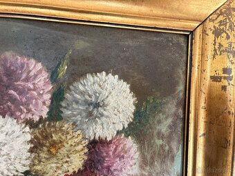 Olejomaľba na doske - 12