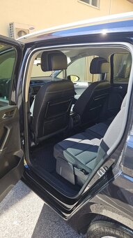 VW Touran 1,6TDI, Comfortline DSG 7st.automat, 7miest, ťažné - 12