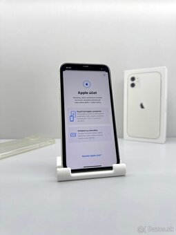 iPhone 11 WHITE TOP STAV NOVÁ BATÉRIA - 12