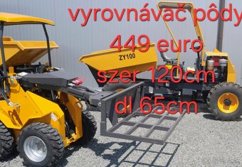 Mininakladac Kruger XKL480Z smykový riadeny nakladac - 12