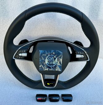 Volant zrezany dsg skoda octavia IV vyhrievany RS - 12