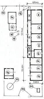 Rodinný dom s rozsiahlym pozemkom, bazénom, letnou kuchynkou - 12