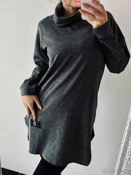 Damsky predlženy rolak grey D - 12