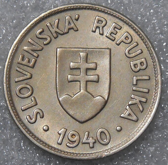 Mince: Kompletná Top sada mincí Slovenský štát 1939-45 - 12