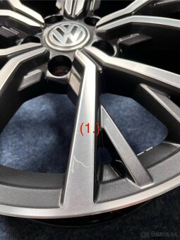 5x112 R17 VW Tiguan / Tulsa - originál Alu + šrouby - 12