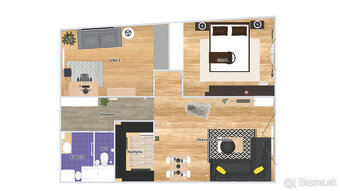 3-izbový byt na prenájom s parkovacím miestom (78m2) - 12