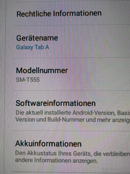 Tablet Samsung Galaxy Tab A - 12