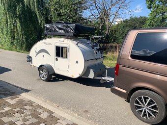 Minikaravan CARETTA - šikovný príves na cestách, TOP výbava - 12