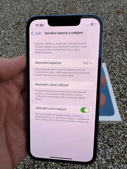 IPhone 13 mini - baterie 100% - 12