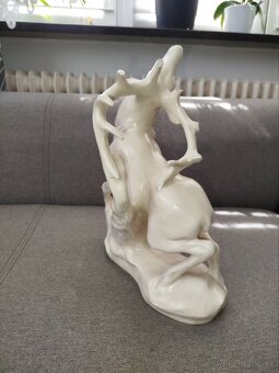 Mix sosiek Royal Dux Jelen,pes - 12