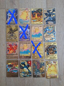 kovová Pokémon karta - 12