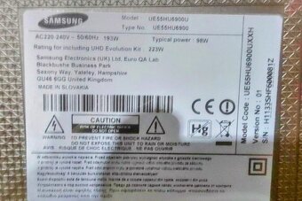 Samsung UE55HU6900U Smart 3D HBB TV Ultra HD - 12