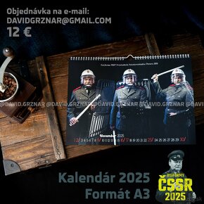 RETRO KALENDÁR 2025 Uniformy ČSSR - 12