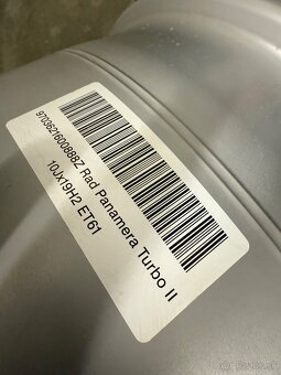 Hliníkové disky 5x130 R19 Porsche Panamera Turbo - 12