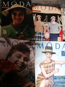 STARÉ MODNÉ ČASOPISY, naša moda, milena,dum mody,žena a moda - 12