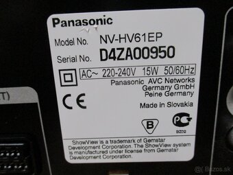 PANASONIC NV-HV61EP hifi stereo video - 12