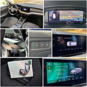 ŠKODA OCTAVIA IV 1.5TSI STYLE MATRIX LED KESSY TAŽNÉ - 12