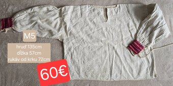 Stary kroj MUŽSKÉ KOŠELE A NOHAVICE - 12