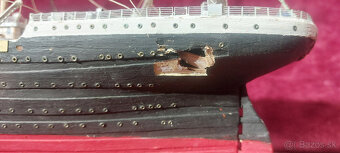 109 CM MODEL TITANICU Z DREVA - 12