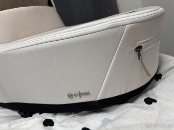 Cybex Priam 4.0 Lux Carry Cot Off White Platinum - 12