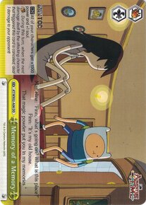 Hracie karty Adventure Time značky Weiss Schwarz - 12