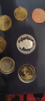 Veľmi vzácna sada prvých euromincí SR - 12