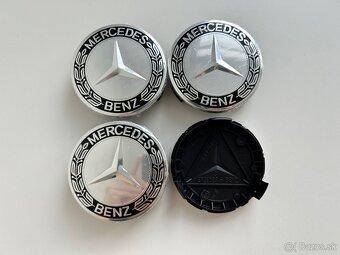 Mercedes Benz 75mm stredove krytky - 12