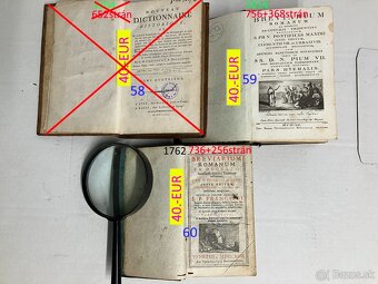 1600 - 1700 veľmi staré knihy - 12