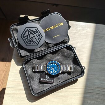 SAN MARTIN - Black Bay 58 BB58, Deep Blue, Nové Originál s - 12
